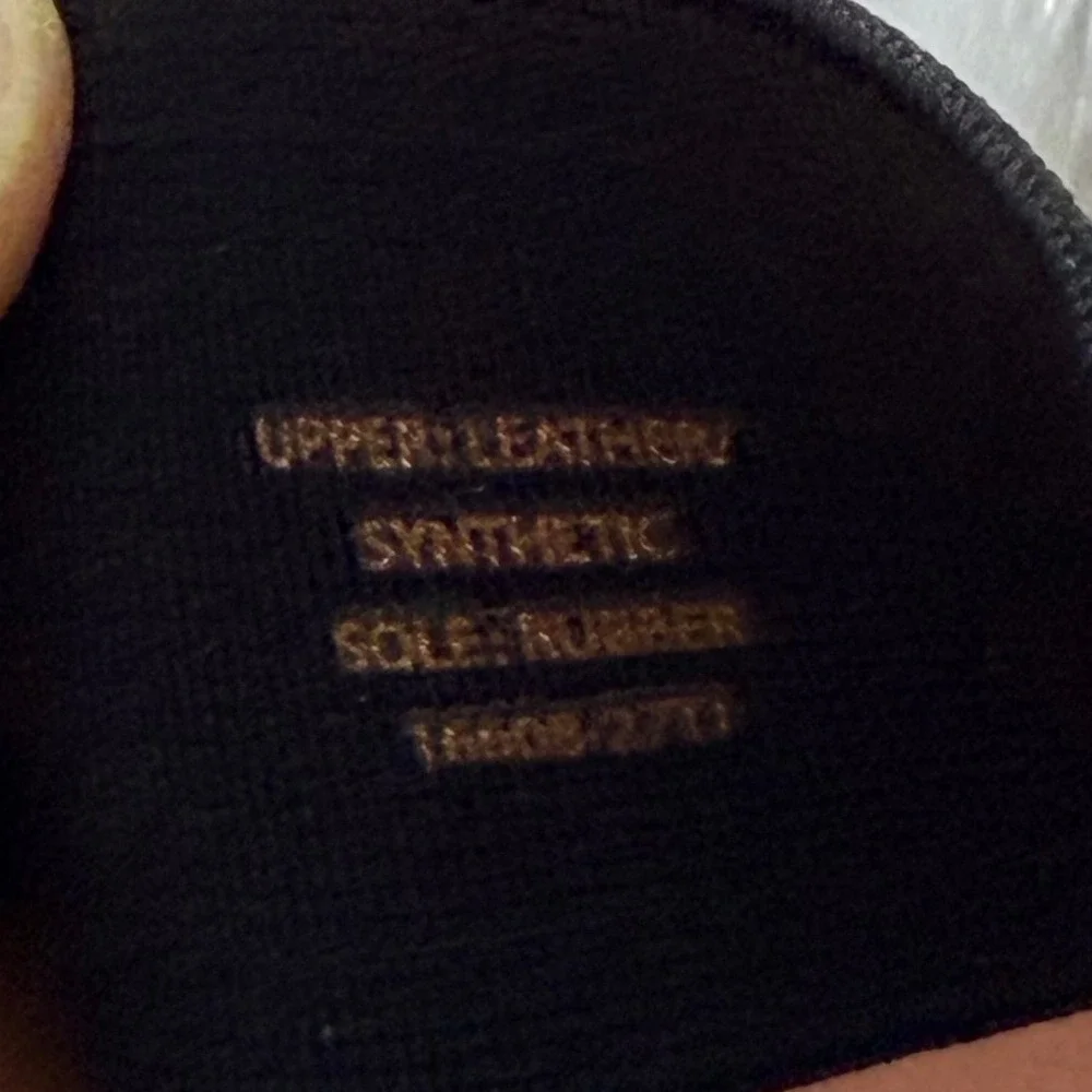 Dalson Espadrilles Black Leather Elastic Strap Wedge Sandals Made in Spain‎ 37
